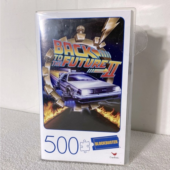 Blockbuster Back to the Future II 500 Piece Puzzle - Picture 1 of 9